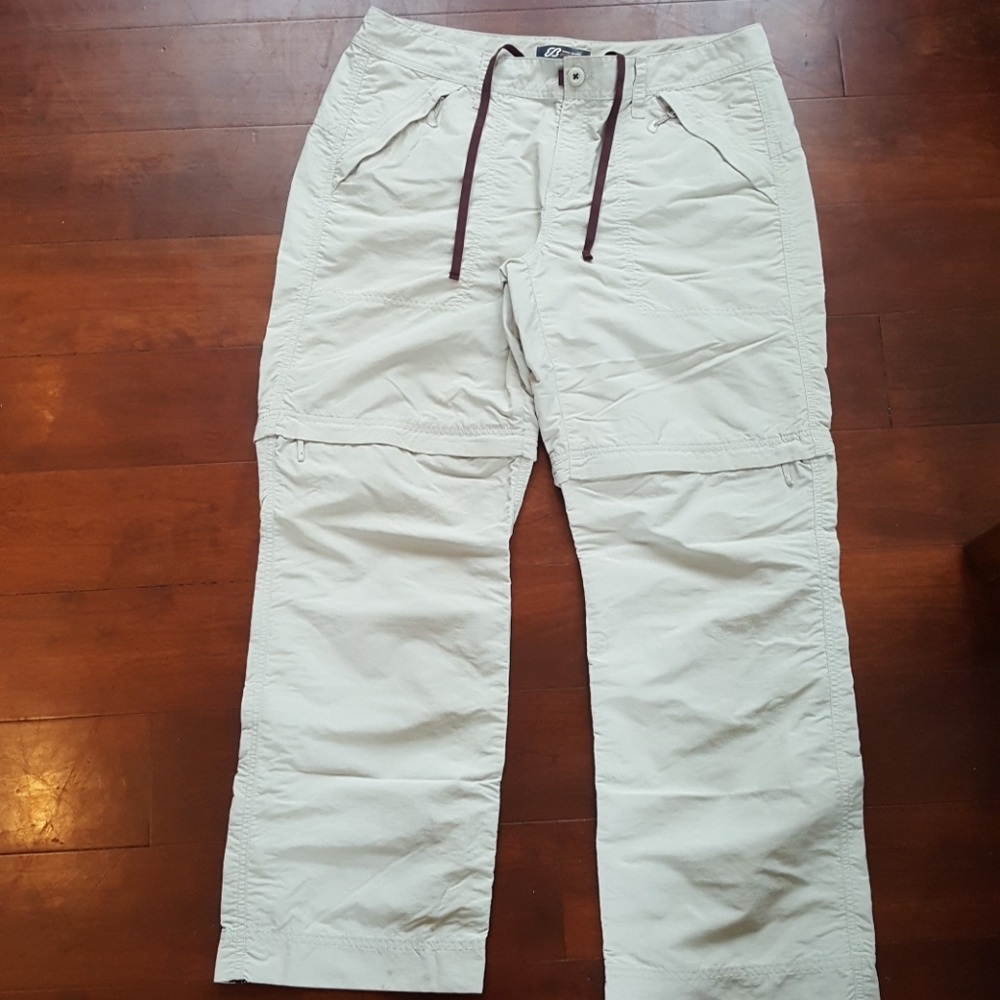 Eddie Bauer Zip to Shorts Water Repellant Pants